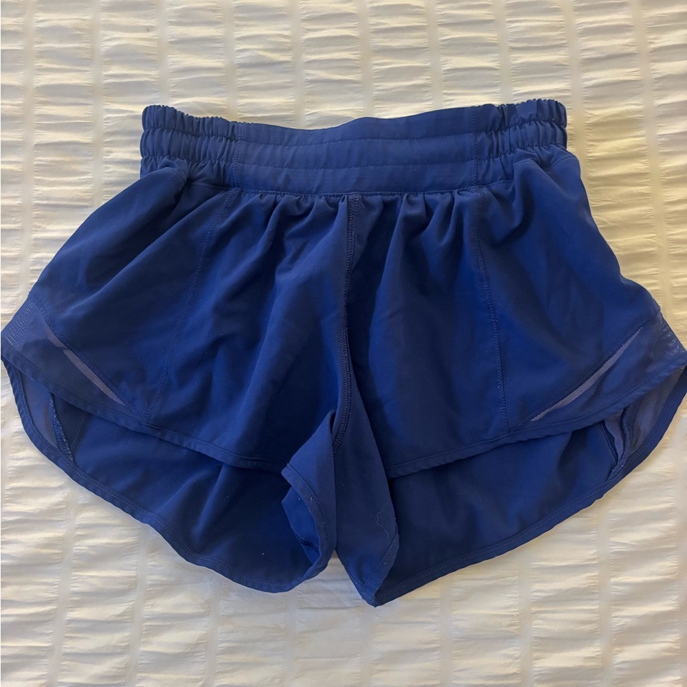 Women's Blue Athletic Shorts